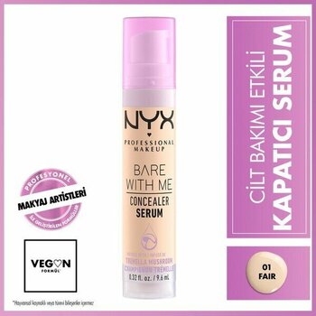 NYX Professional Makeup Bare With Me Kapatıcı Serum 01 Fair Concealer
