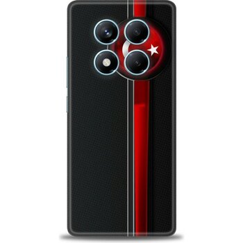 Kılıf Evreni Xiaomi Redmi Note 14 Pro 4g Hd Baskılı Kılıf + Seramik Tam Kaplayan Ekran Koruyucu 32 - Beyaz - Fuşya