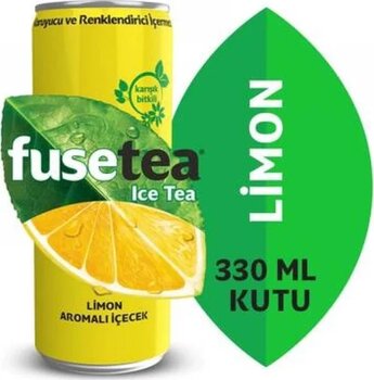 Fuse Tea Limon Aromalı Soğuk Çay 330 ml 12 Adet