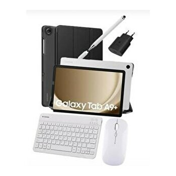 Samsung Galaxy Tab A9 Plus 11 Inç 6GB 128GB Android Tablet Bej Renk Ekran Özellikleriyle