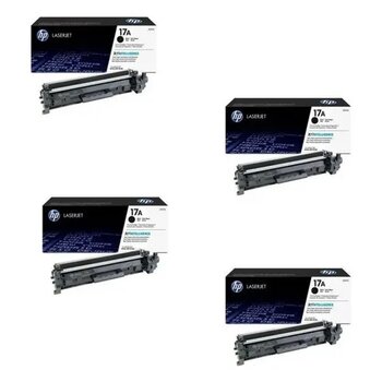HP 17A CF217A 4'lü Siyah Toner