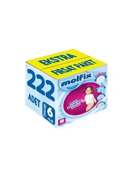 Molfix 6 Numara Extra Large 222'Li Külot Bez