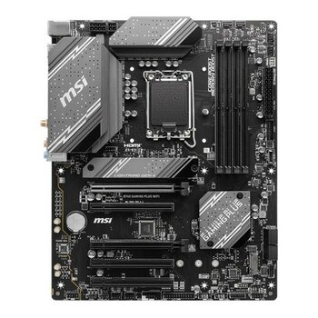 Msı B760 Gamıng Plus Wıfı Ddr5 6800MHZ 1xhdmı 1xdp 2xm.2 USB 3.2 Atx 1700P (13. ve 12.nesi̇l Işlemci