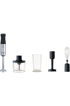 Electrolux E5HB2-8SS Blender Set, 1000 W, Turbo Fonksiyonlu, Paslanmaz Çelik, Çok Yönlü Aksesuar S
