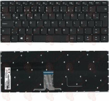 Lenovo 5cb0l45150, 5cb0l45198 Klavye Tuş Takımı Q Tr Siyah Renk Tuş Seti