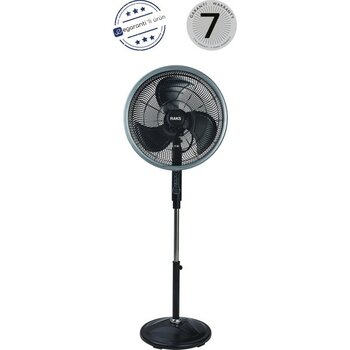 Raks SFM20 Power 130W  Sanayi Tipi Ayaklı Vantilatör - 001-Siyah