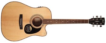 Cort Ad880censw Kılıflı Elektro Akustik Gitar