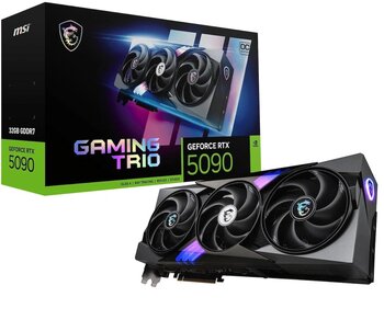 Msi Vga Geforce Rtx 5090 32g Gaming Trio Oc 32gb Gdrr7 512b Dx12 Pcie 5.0 X16 (3xdp 1xhdmi)