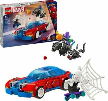 LEGO Örümcek Adam Yarış Arabası ve Venom Green Goblin 76279 7+ 227 Parça Marvel Oyuncak Yapım Seti