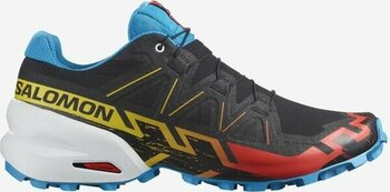 Salomon SPEEDCROSS 6 Erkek Koşu Ayakkabısı Black L47716400 - 46 - Siyah