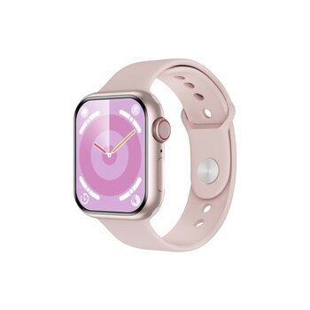 Technio Venandin Watch 9 Mini 41MM Bayan Akıllı Saat – Amoled Ekran, Şık Tasarım, Sağlık & Spor Takibi, Uzun Pil Ömrü - Pembe - 35 - 48 mm