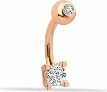 Taşlı Göbek Piercing