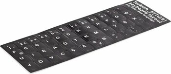 HADRON Hdx8259 Klavye Sticker Tuş Takımı Türkçe F Siyah