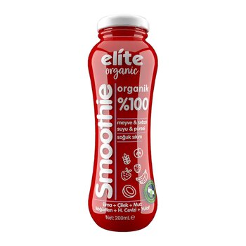 Elite Organik Smoothie Kırmızı 200 Ml