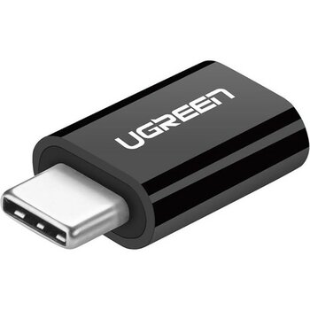 Micro USB To Type-C Dönüştürücü Adaptörü, Siyah