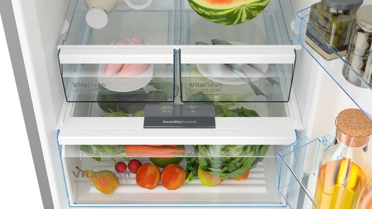 Bosch KGN55VIE0N Kolay temizlenebilir Inox Buzdolabı