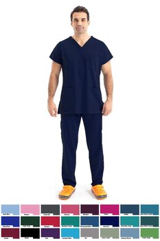 Dr Greys Model Forma Yarasa Kol Erkek Tericotton Renkleri 58-3XL Özel Üretim - Turkuaz Mavi