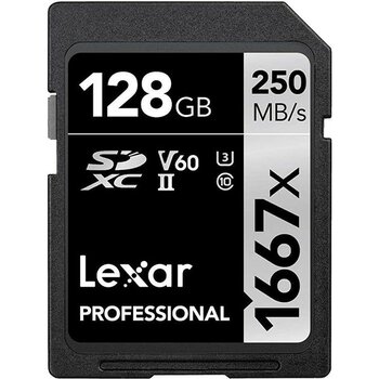 Lexar 128GB Professional 1667X Uhs-Iı Sdxc Hafıza Kartı