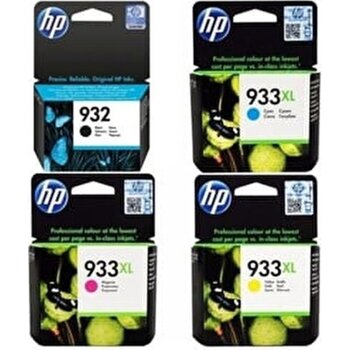 Hp 932 / Hp 933xl Kartuş Renkli 4'lü Set Officejet 6100