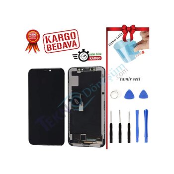 Apple Uyumlu Iphone X Lcd Dokunmatik Ekran Çok Renkli