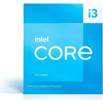 MWX Teknoloji Intel Core I3 13100F 3.40GHZ 4 Çekirdek 12MB Önbellek LGA1700 Soket 10NM Kutulu Box Işlemci