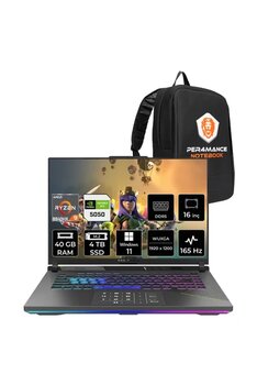 Asus Rog Strix G16 R9 8940Hx 40Gb 4Tb Ssd Rtx5050/8Gb 165Hz 16" Wuxga W11h Gaming Laptop G614ph