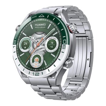 Huawei Watch Ultimate Smartwatch, Üstün Metal Görünüm, Ekg Analizi, Golf Sahası Haritaları, 100 M Suya Dayanıklılık, 14 Güne Kadar Pil Ömrü, Gps, Bluetooth Çağrıları, İos Ve Android, Yeşil