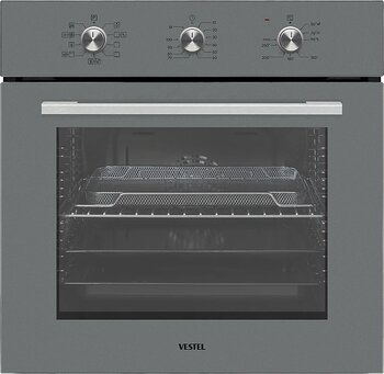 Vestel AF-6682 G-LF Gri Ankastre Fırın