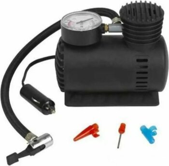 AEM Mini Oto Hava Kompresörü, Taşınabilir Araba Pompası Siyah 250 Psi 12v Mini Hava Kompresörü