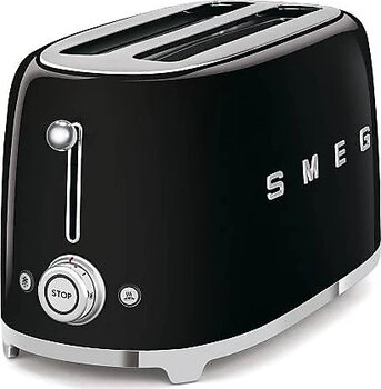 Smeg TSF02BLEU 1500 W Siyah Ekmek Kızartma Makinesi