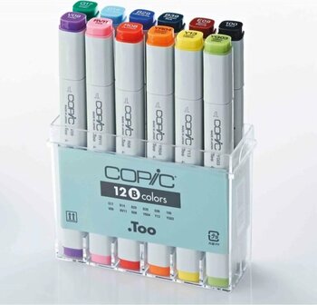 Copic 12li Marker Set Basic
