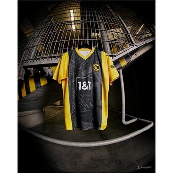 Alaturka Mix B'v'b Yeni Sezon Borussia Dortmund Özel Tasarım Futbol Forması 3'lü Takım - XL - Siyah