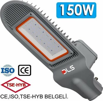 150w Led Yol Sokak Armatür Dls Park Bahçe Çevre Site Bina Dış Mekan Lamba Aydınlatma Ledli Sokak Armatürü