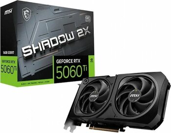 Msı Geforce Rtx 5060tı 16gb Shadow 2x Oc Plus Gddr7 128bit Dx12 Aeae1msı0225
