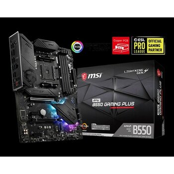 MSI Msı Mpg B550 Gamıng Plus Ddr4 4400(OC)MHZ Atx Am4