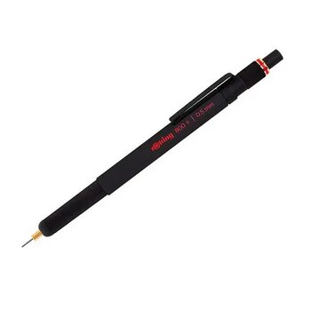 Rotring 800 0.5 mm Siyah Mekanik Kurşun Kalem