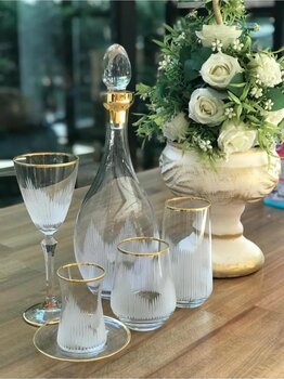 P H Panayır Home Paşabahçe 61 Parça 12 Kişilik Çeyiz Su Takımı Cam Sürahi Bardak Kadeh Seti Çeyizlik