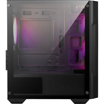 Msi Mag Forge M100a Akrilik Yan Panel 3x120 Mm 1x120 Mm Auto Rgb Fan Atx Bilgisayar Kasası
