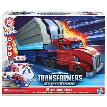 Transformers Earthspark Optimus Prime Savaş Tırı Oyun Seti G0750