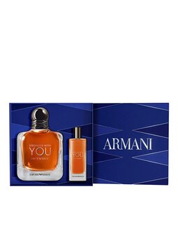 Armani Stronger With You Intensely 100ml + 15 ml Erkek Parfüm Seti Bedensiz 15824600
