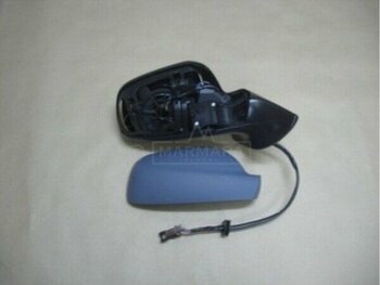 Spj 407 Elektrikli Katlanır Ayna 2004 - 2012 Astarlı Sensörlü Mavi Cam Sağ Oem NO:8149VC