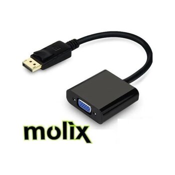 Molix Displayport To Vga Çevirici Dönüştürücü Adaptör (500007479)