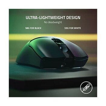 Razer Viper V2 Pro - 58 G Ultra Hafif Kablosuz Esports Oyun Faresi (30K Dpı Optik Sensör, Hyperspeed Kablosuz Teknoloji, Gen-3 Optik Fare Anahtarla...