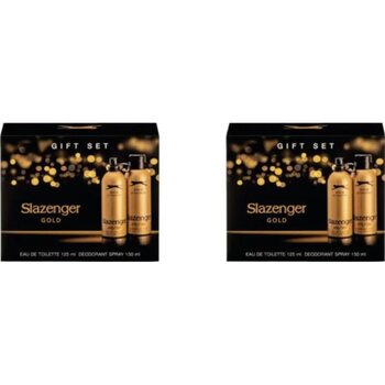 Slazenger Gold Erkek Parfüm Edt 2 X 125 Ml + Deodorant 2 X 150 Ml