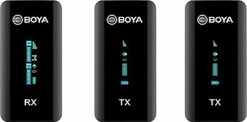 Boya BY-XM6-S2 Kablosuz İkili Yaka Mikrofonu