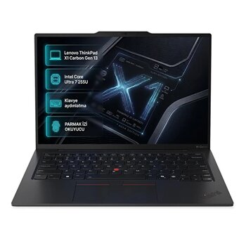 Lenovo ThinkPad X1 Carbon Gen 13 Aura Intel Core Ultra 7 255u 32gb 512gb SSD 14" Freedos Laptop 21nys9thtx 001
