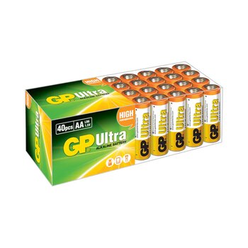 Gp Batteries G-tech Ultra Lr6 - Aa Boy 1.5v Alkalin Kalem Pil 40'lı Kutu
