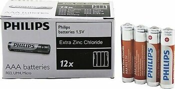 Philips İnce - AAA - 1.5V Pil 48 pcs