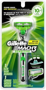 Gillette Mach 3 Mach3 Sensitive Classic vücut Tıraş makinesi