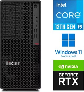 Lenovo DWS ThinkStation P360 i5-12600K 64GB 1TB HDD 1TB SSD 12 GB RTXA2000 W11P 30FM0017TX 003